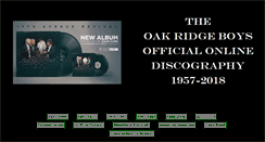 Desktop Screenshot of oaksdiscography.com